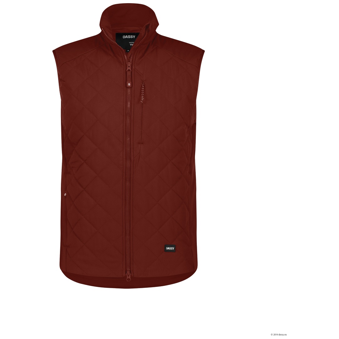 Dassy DASSY® Yala Isolierte Winterweste PES83 STANDARD 350134 Gr. 2XL ziegelrot