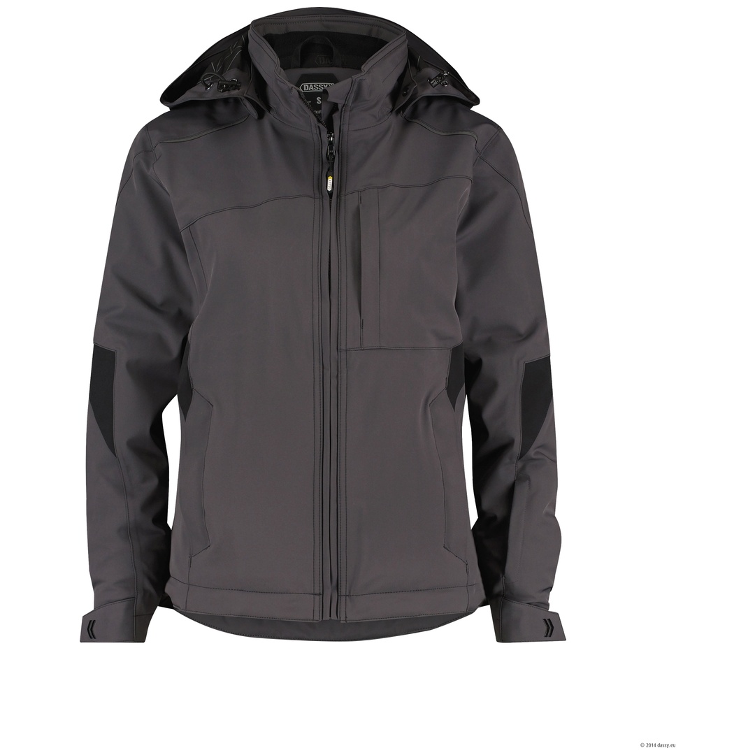 Dassy Stretch-Winterjacke Nordix Women 300480 Gr. L anthrazitgrau