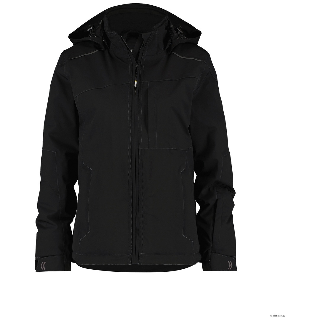 Dassy Stretch-Winterjacke Nordix Women 300480 Gr. M schwarz