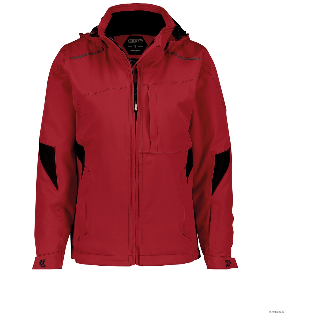 Dassy Stretch-Winterjacke Nordix Women 300480 Gr. XL rot