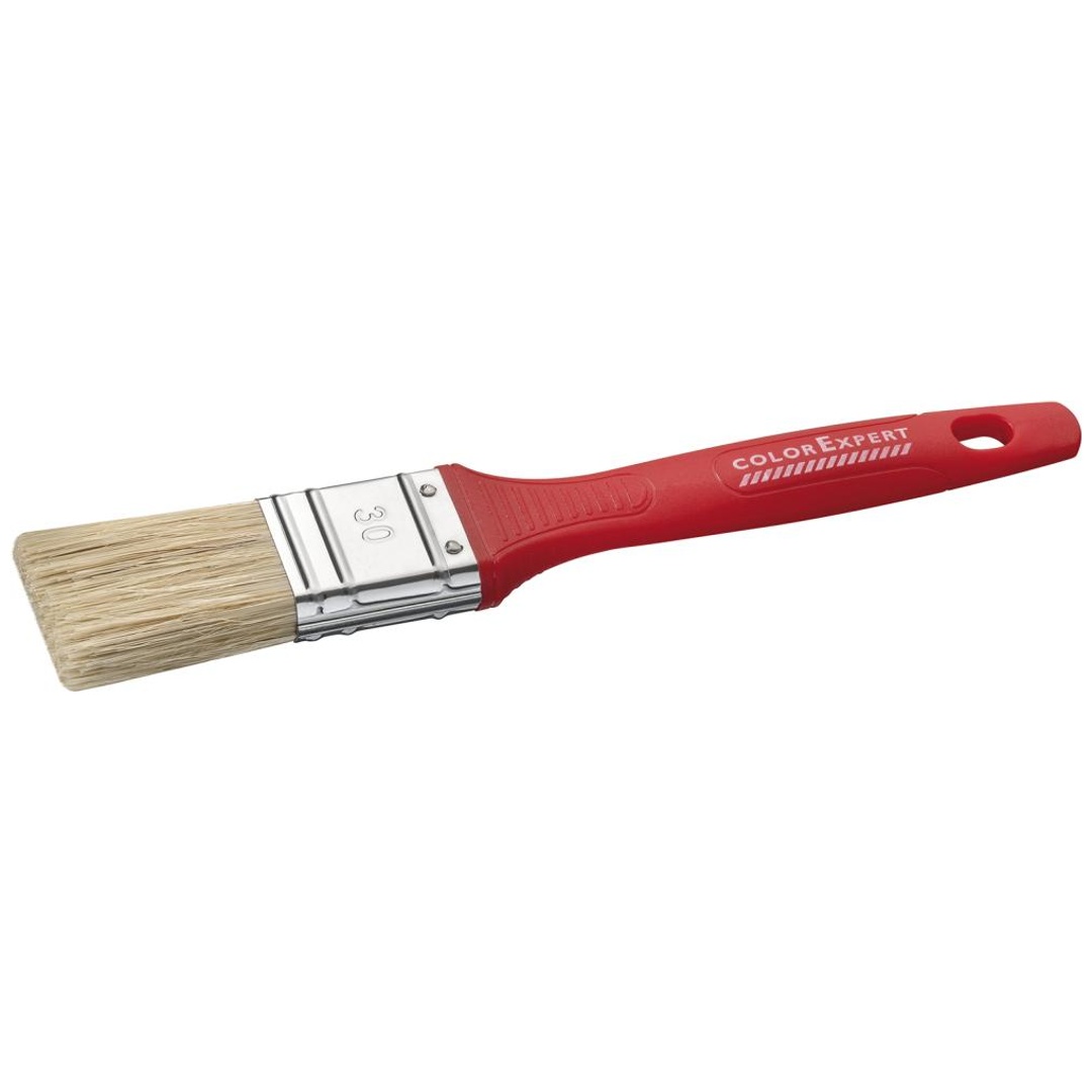 Color Expert Flachpinsel 30 mm helle Naturborsten-Mischung
