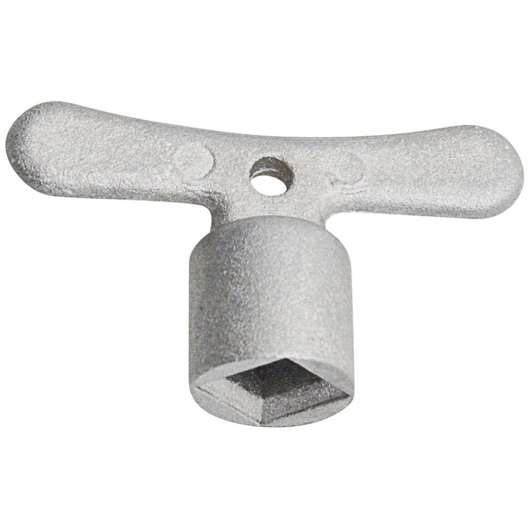 KIRCHHOFF Steckschlüssel Vierkant, Chrom, 6 mm, für Steckschlüssel -Oberteil