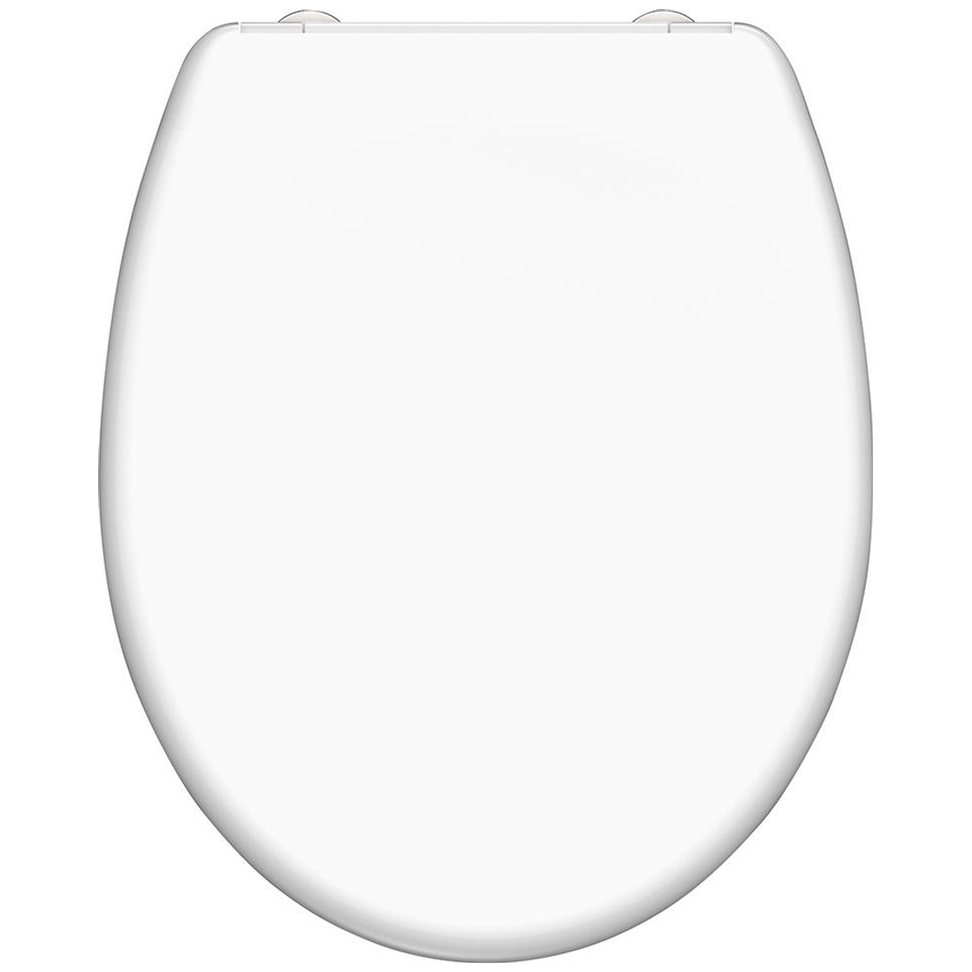 KIRCHHOFF Duroplast WC-Sitz WHITE, mit Absenkautomatik und mit Absenkautomatik und Schnellverschluss