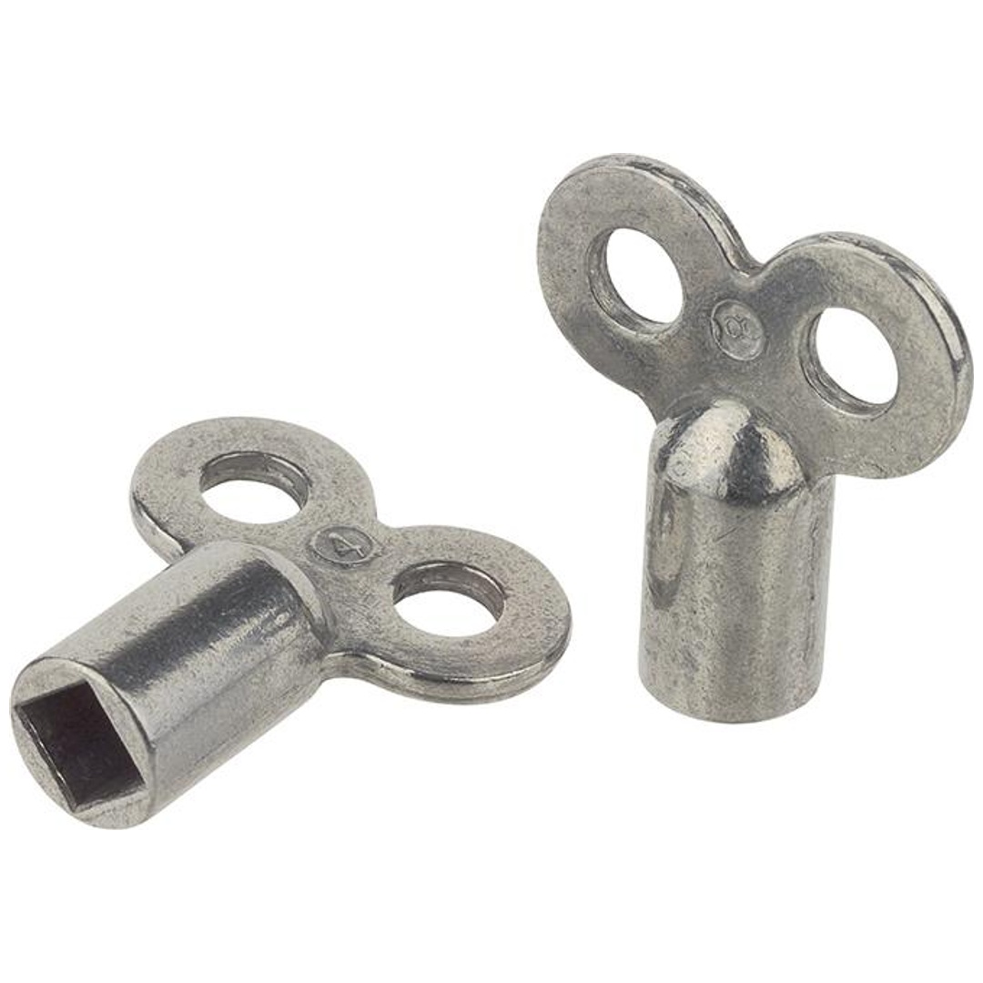 KIRCHHOFF Entlüftungsschlüssel, 5 mm, für Heizkörper 4-Kant(2x)