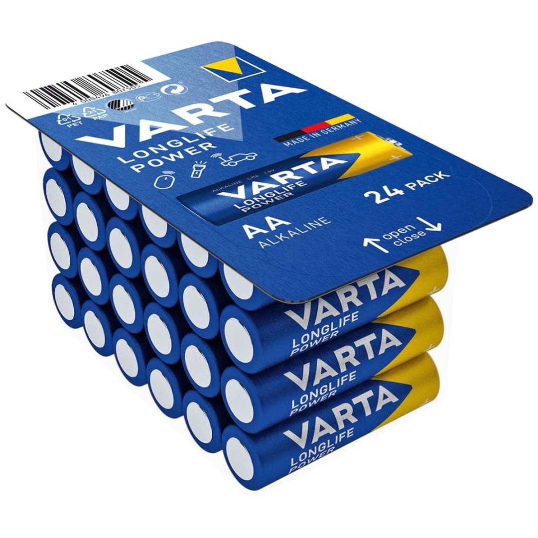 VARTA Batterie LONGLIFE Power AA, Big Box 24-er