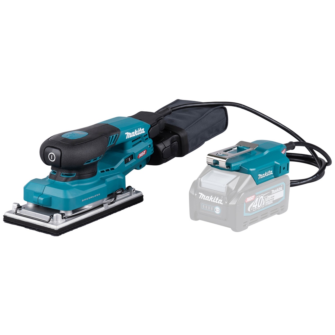 Makita Akku-Schwingschleifer 40 V, BO007CGZ, incl. Zubehör, Karton