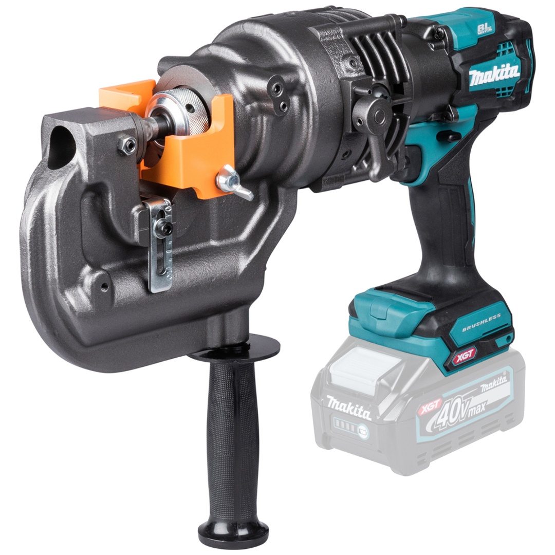 Makita Akku-Lochstanze 40 V, PP001GZK, incl. Zubehör, Transportkoffer
