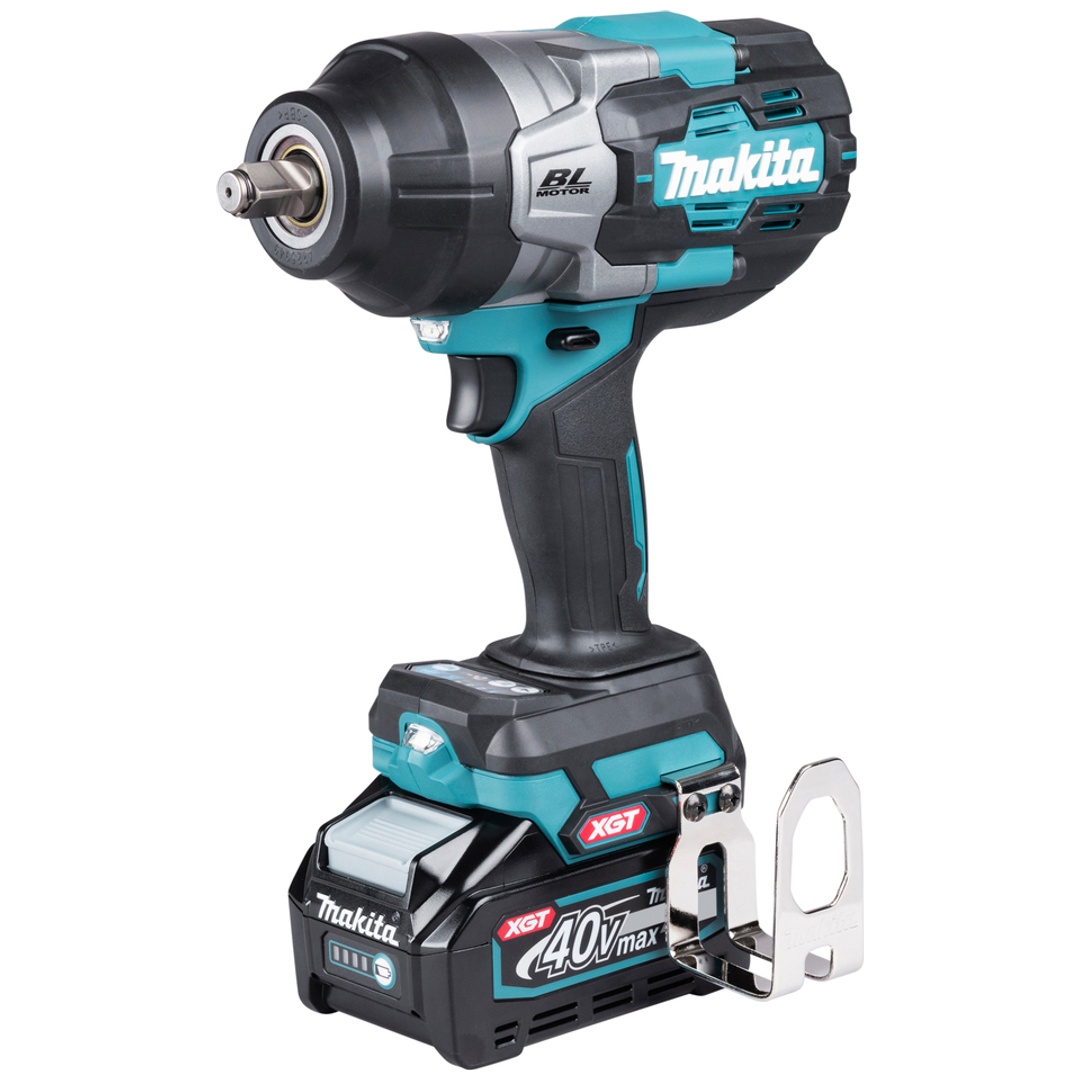 Makita Akku-Schlagschrauber 40 V XGT, TW002GM201, incl. Zubehör, MAKPAC