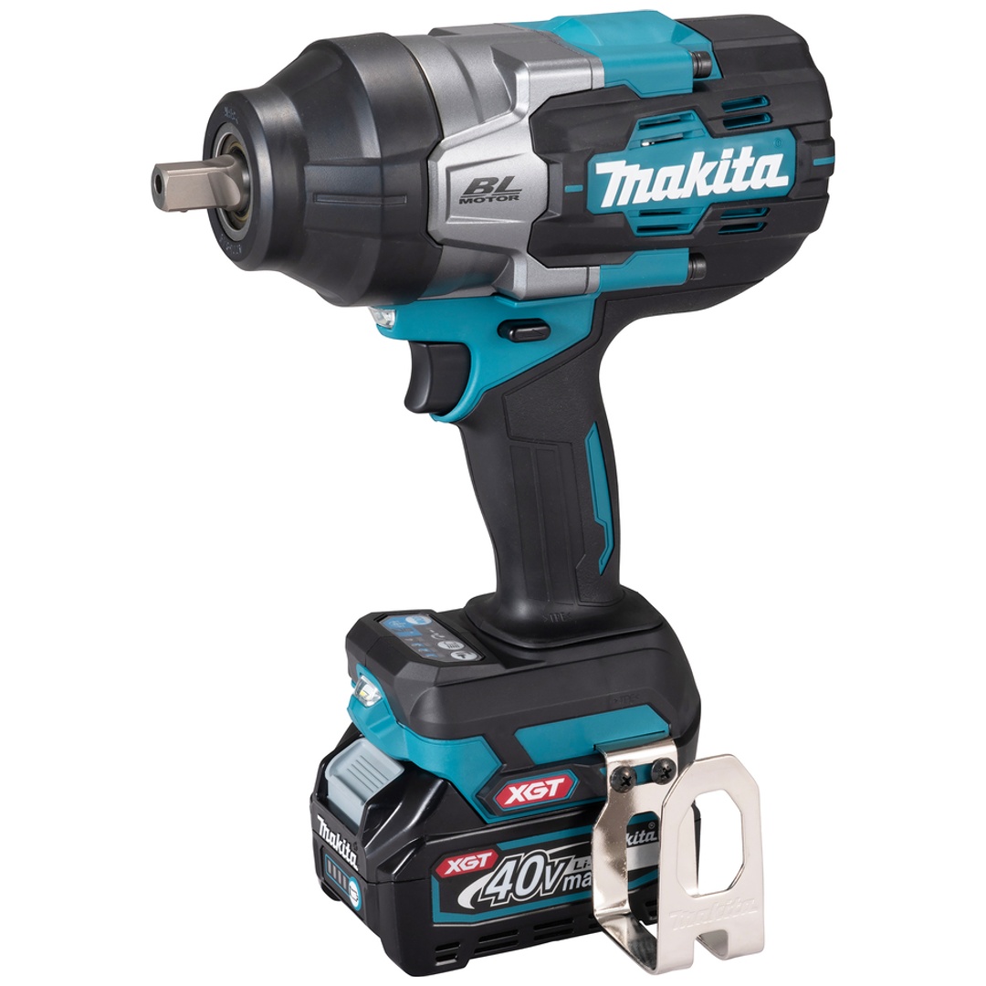 Makita Akku-Schlagschrauber 40 V XGT, TW003GM201, incl. Zubehör, MAKPAC
