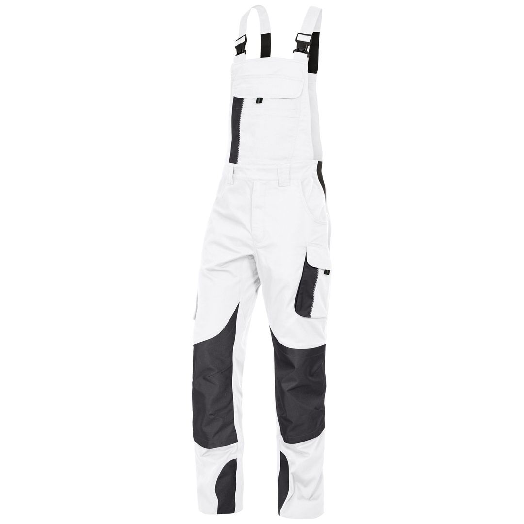 Leibwächter Arbeitslatzhose Dynamic Line DYNL Gr. 25 weiß/anthrazit