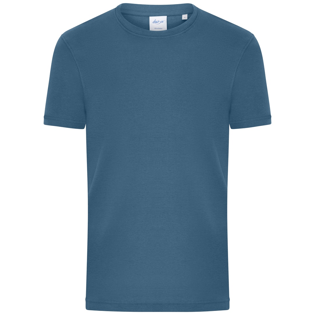 Daiber T-Shirt aus 1:1 Feinripp 8040 Gr. 2XL dusty blue