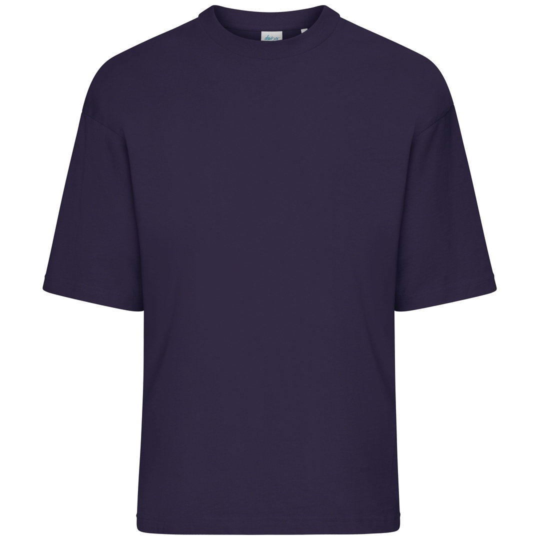 Daiber T-Shirt Oversized unisex 8041 Gr. L deep purple