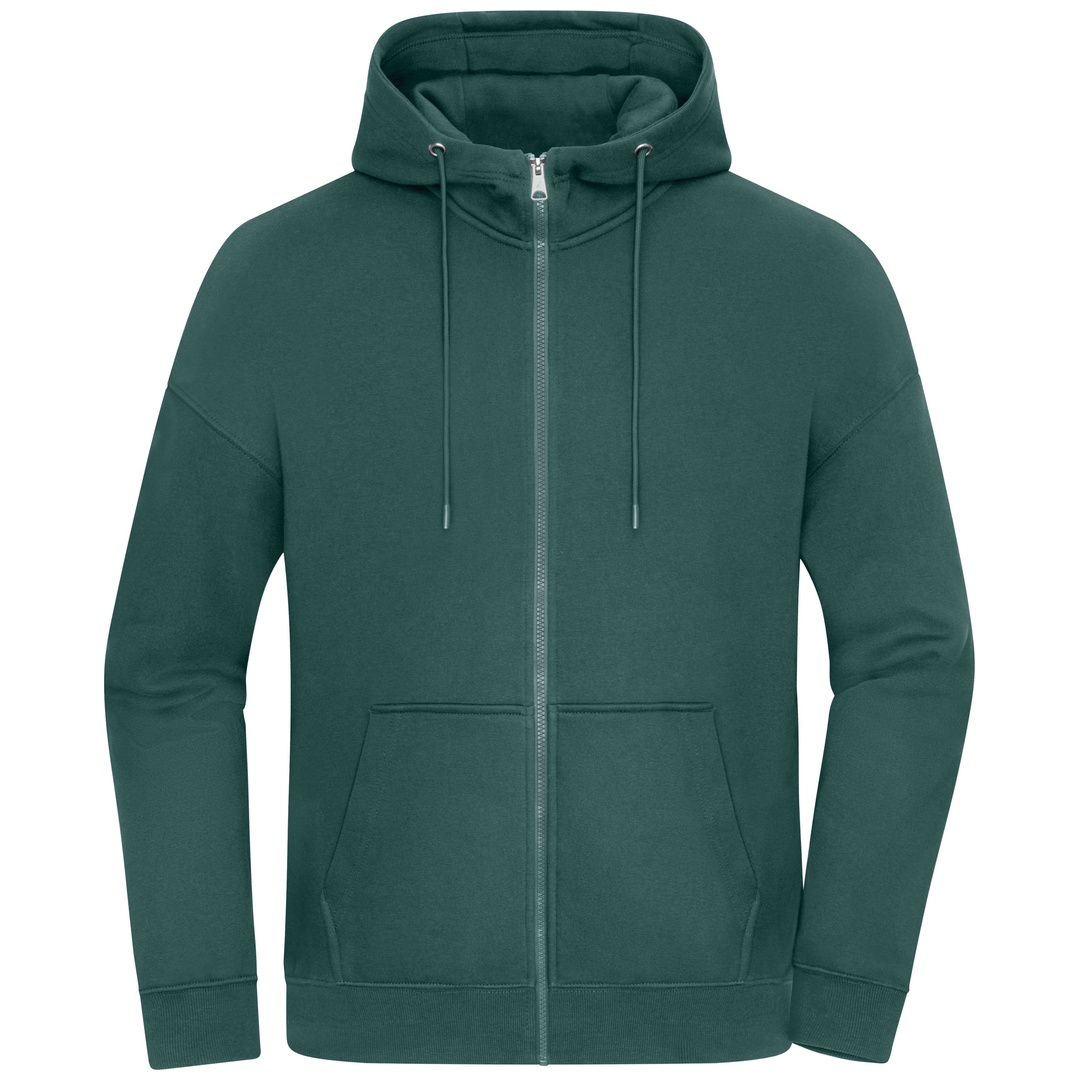 Daiber lässige Sweatjacke oversized 8043 Gr. 3XL smoky green