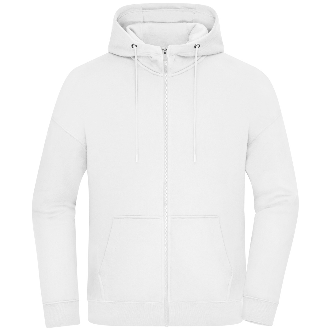 Daiber lässige Sweatjacke oversized 8043 Gr. L weiß