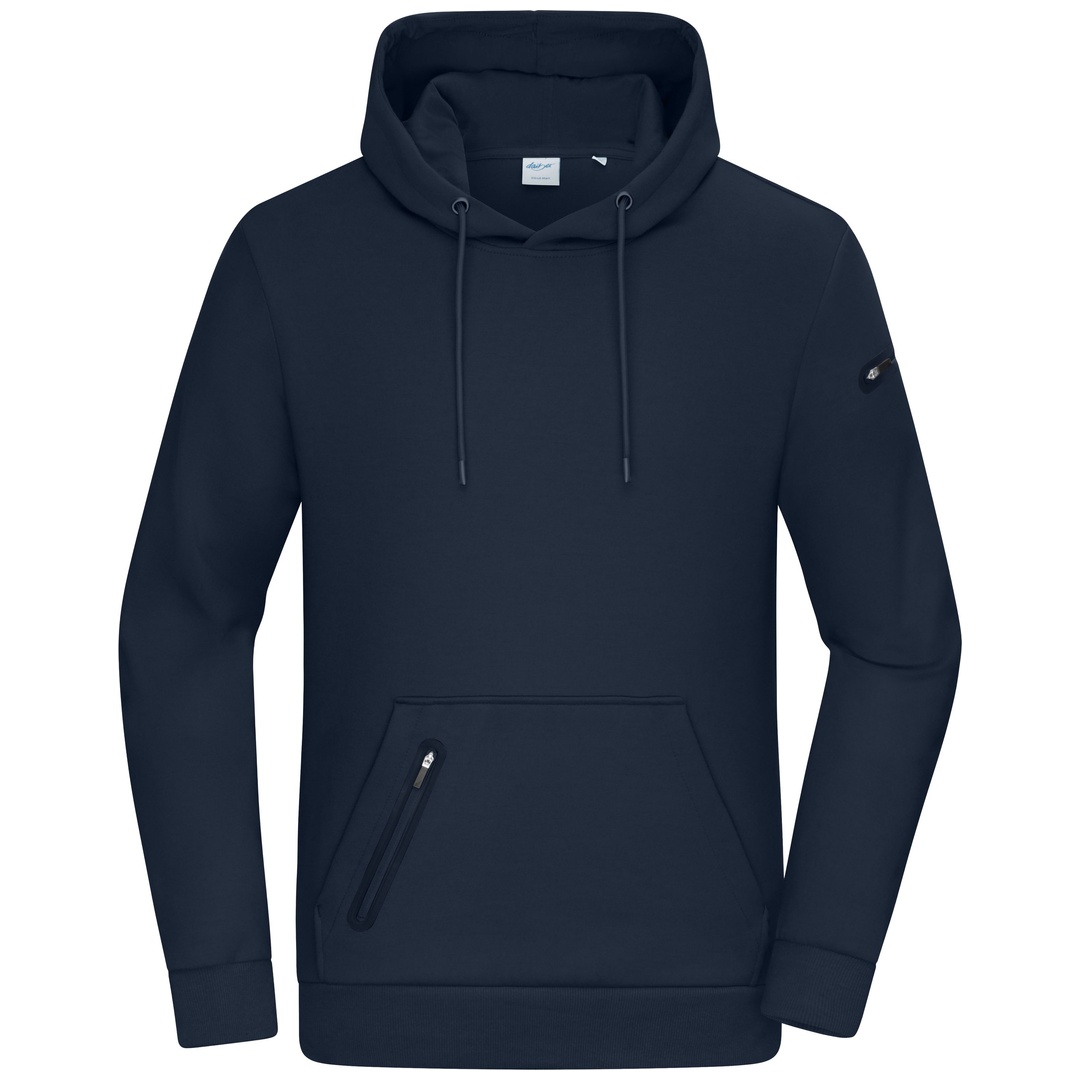 Daiber Mens Hoody in technischem Look 8046 Gr. 2XL navy