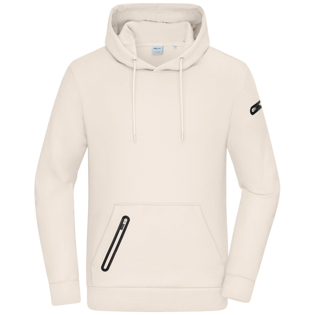 Daiber Mens Hoody in technischem Look 8046 Gr. 2XL sandstone