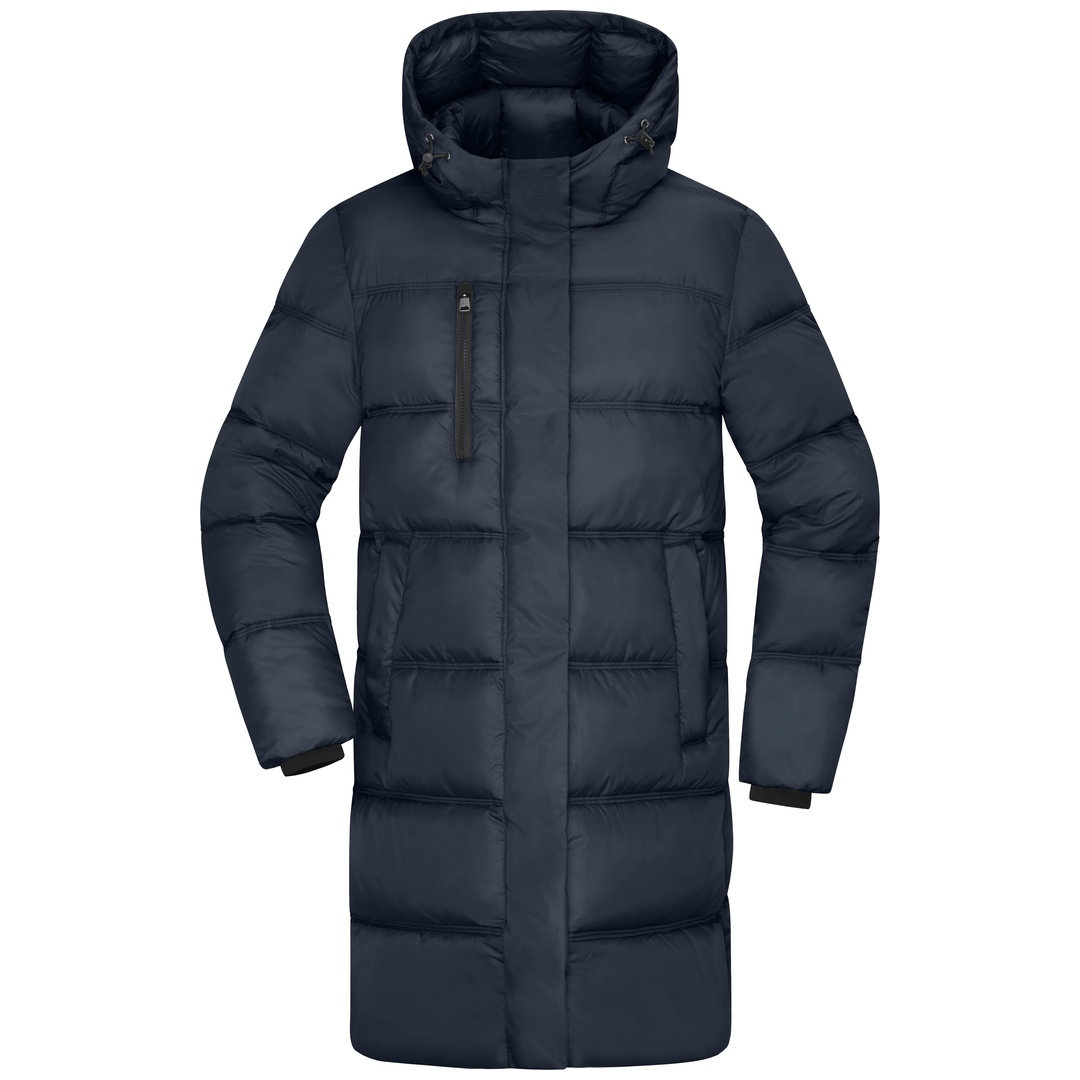 James & Nicholson Winter Kurzmantel mit Kapuze JN1367 Gr. XL navy