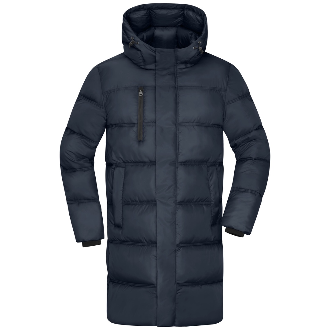 James & Nicholson Winter Kurzmantel mit Kapuze JN1368 Gr. XL navy