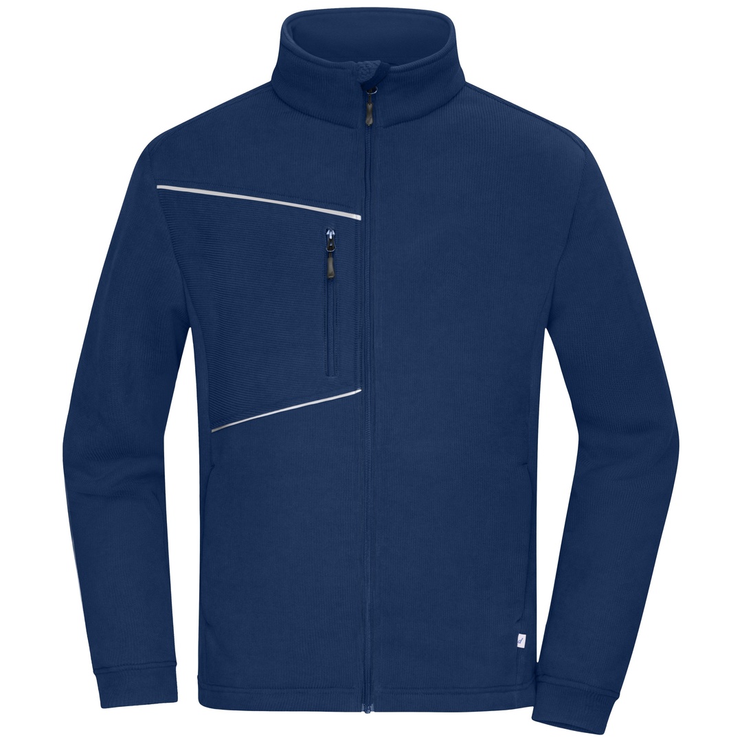 James & Nicholson Übergangsjacke in Cordoptik JN1870 Gr. 4XL navy