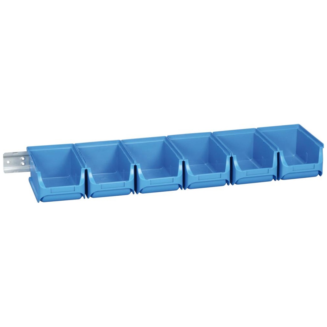 Allit Sichtboxen-Set blauB613xT165xH75mm