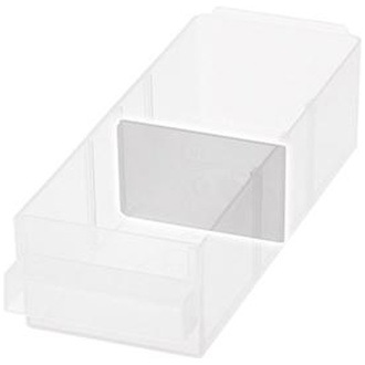 Raaco Trennwand quer für Schublade Typ 150-00 transparent Satz = 60 Stück