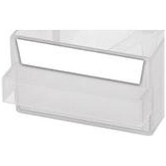 Raaco Etiketten für Schublade Typ 250-01 weiß Satz = 24 Stück