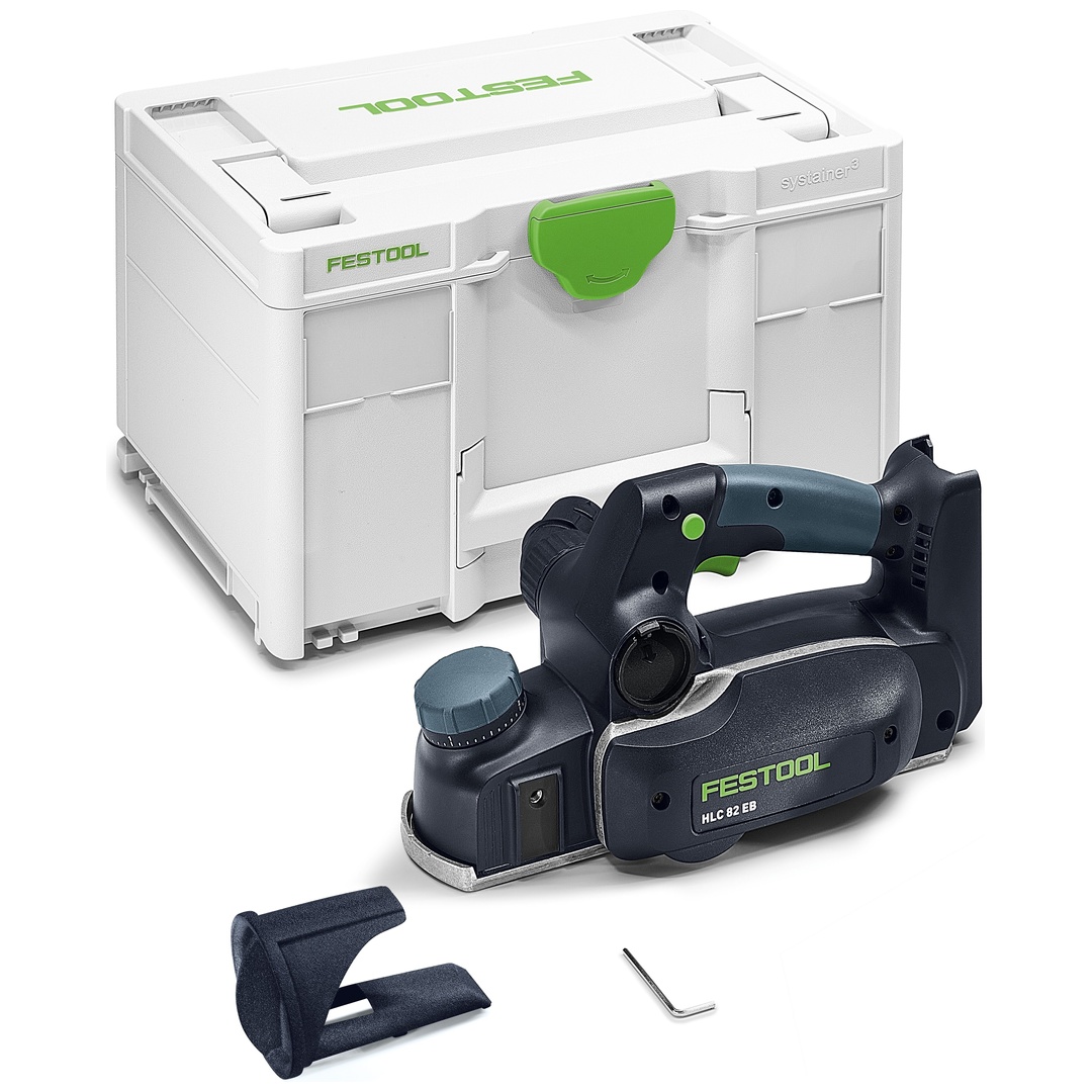 Festool Akku-Hobel HLC 82 EB-Basic, incl. Zubehör, Systainer