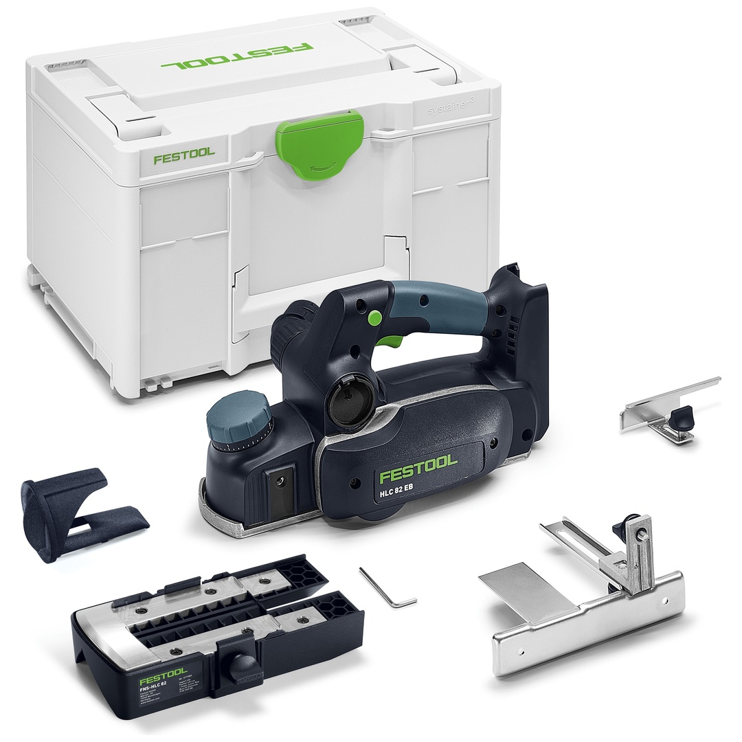 Festool Akku-Hobel HLC 82 EB-Basic-Set, incl. Zubehör, Systainer