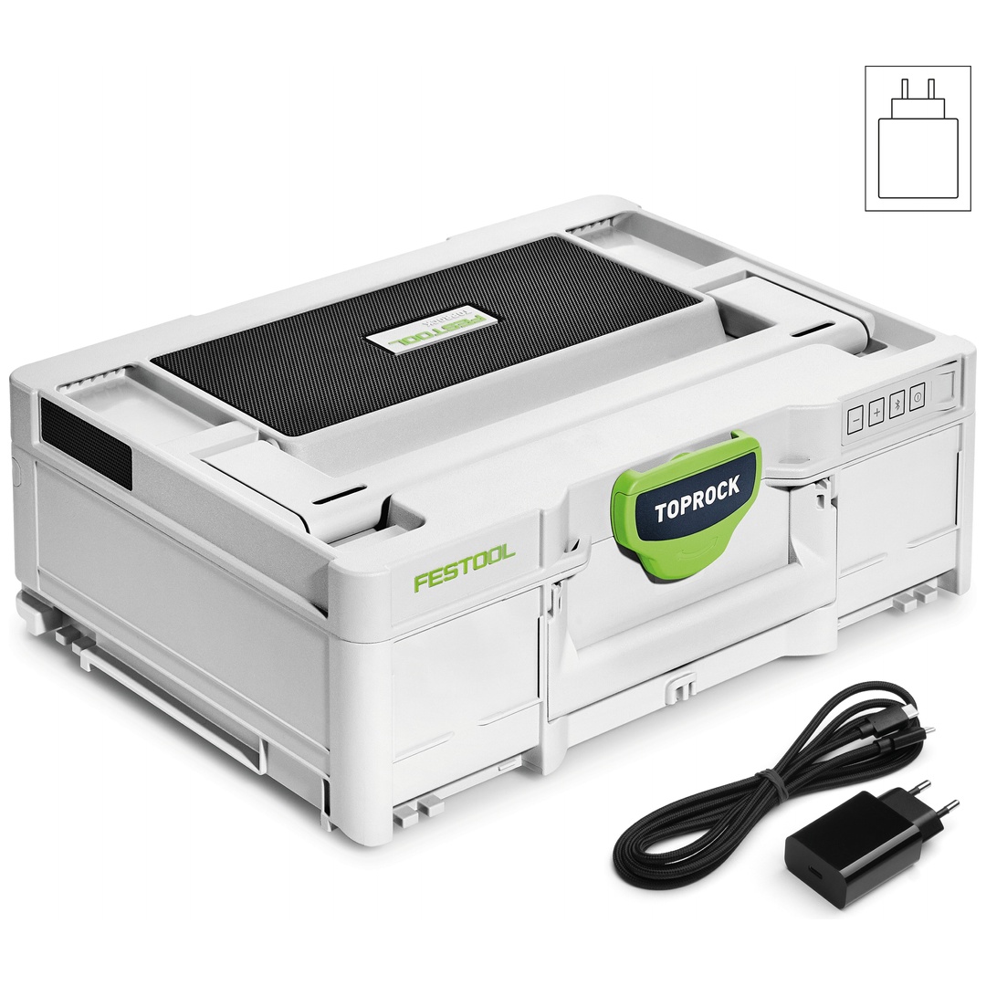Festool Bluetooth Lautsprecher TOPROCK SYS3 BT20 M 137 USB-C