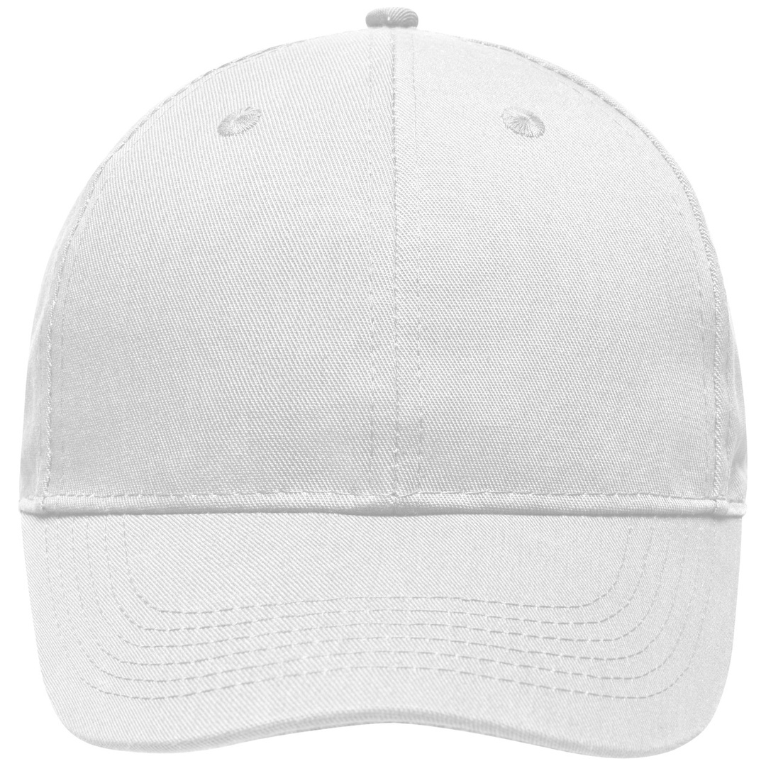 myrtle beach 6 Panel Workwear Cap MB6621 Gr. one size white