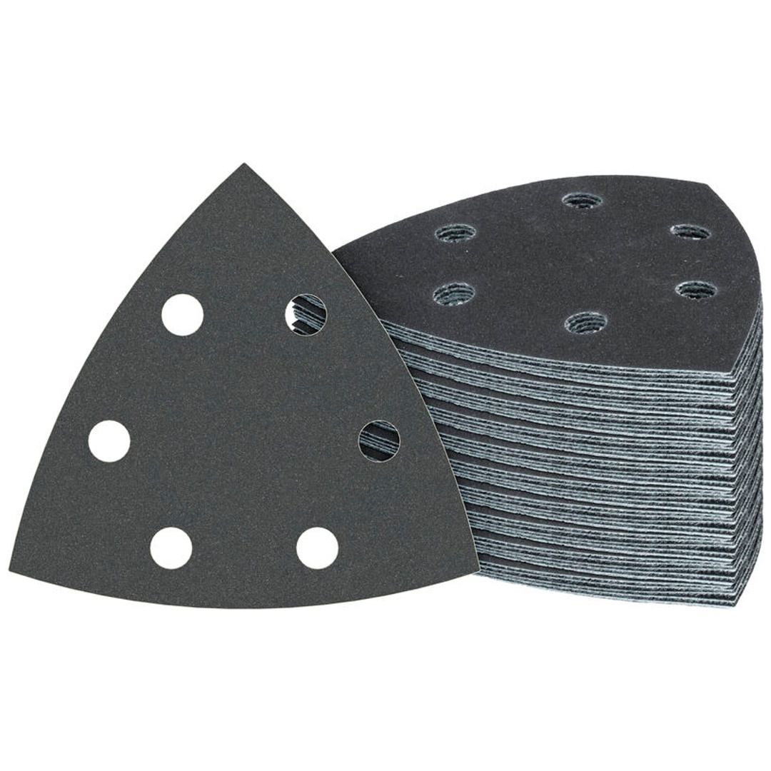 Bosch PRO F355 Schleifblatt Set, K80/120/180/240/320/400/600, 93mm, 50-tlg. Starter Pack