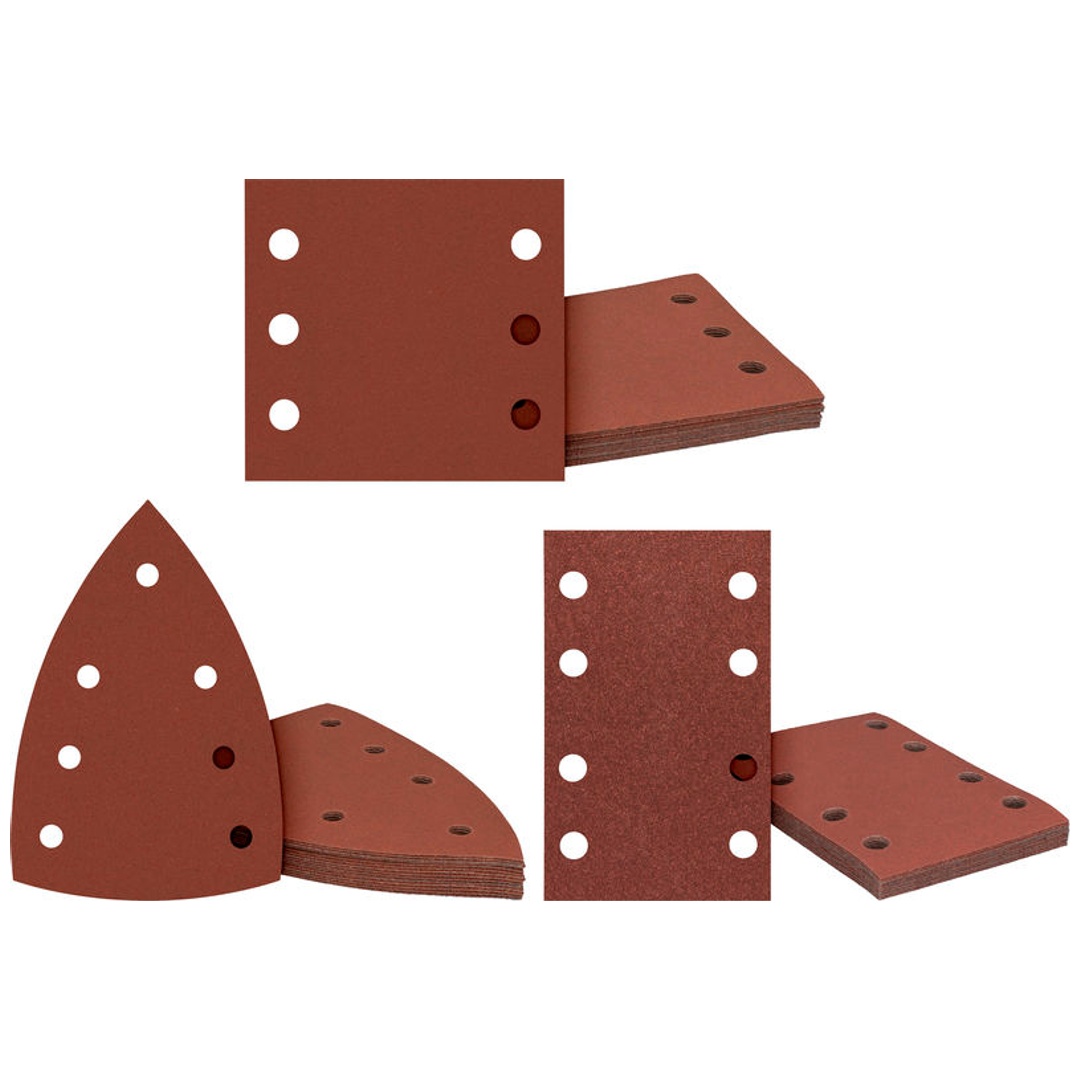 Bosch EXPERT C430 Schleifpapier-Set, 115x107/100x150/80x133mm: K80,5/120,5/180, 45tlg.