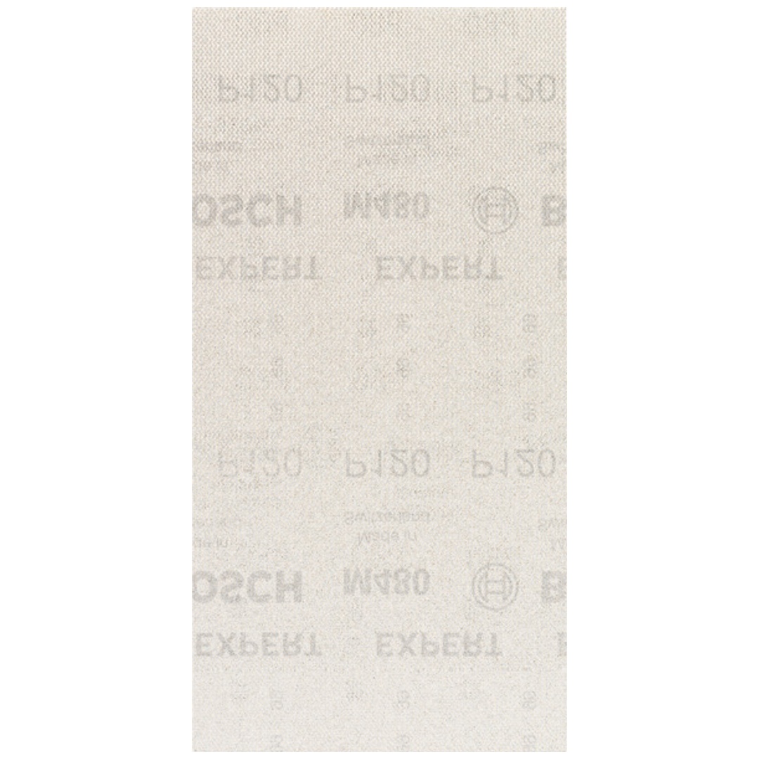 Bosch EXPERT M480 Schleifnetz für Schwingschleifer, 115 x 230 mm, K 120, 10er-Pack
