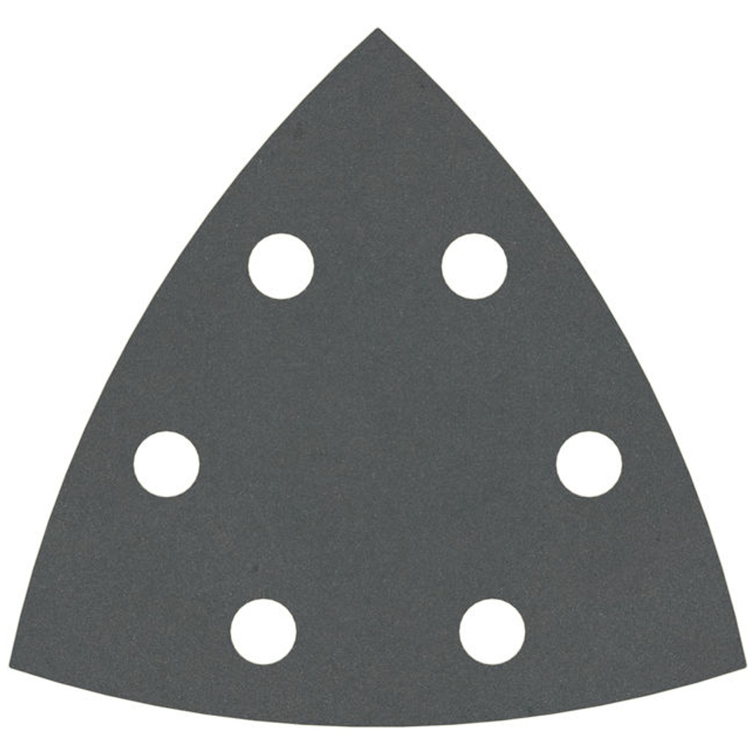 Bosch Klettschleifscheibe 93 x 93 mm, P 400, 6 Löcher, 5 Stk.