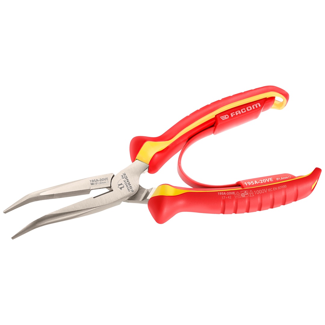 FACOM Zange 1000V Halbrund 200 mm