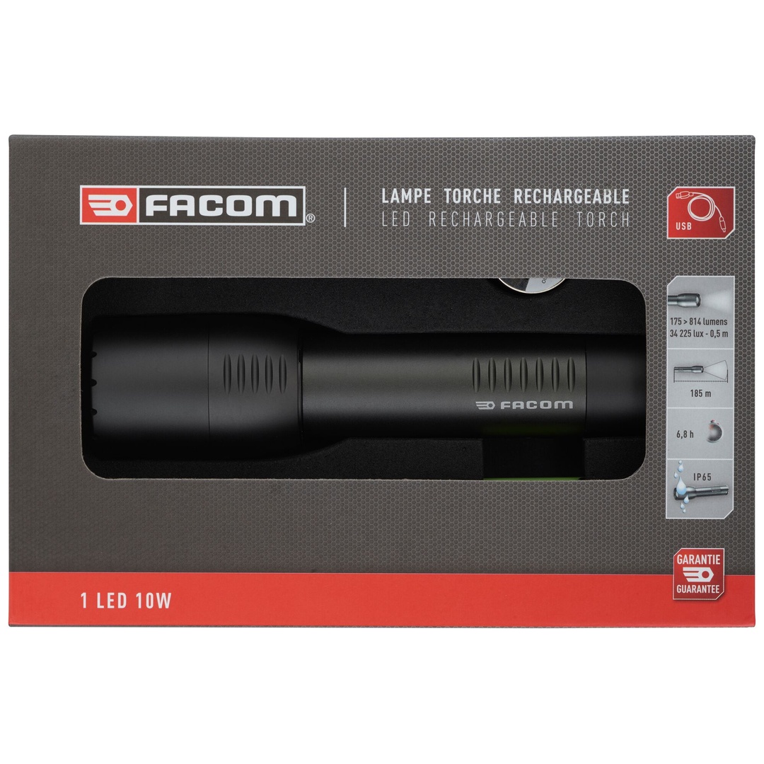FACOM LED-Taschenlampe, wiederaufladbar