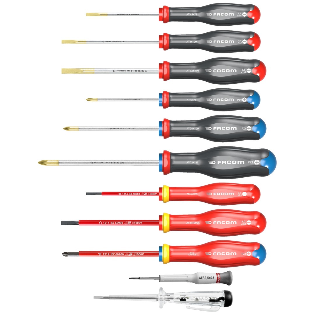 FACOM Schraubendreher-Set PROTWIST 11-tlg.