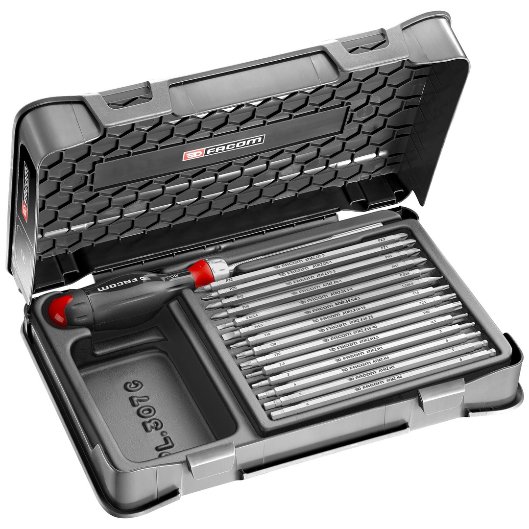 FACOM Klingen-Bithalter 3in1 Set 15-tlg.