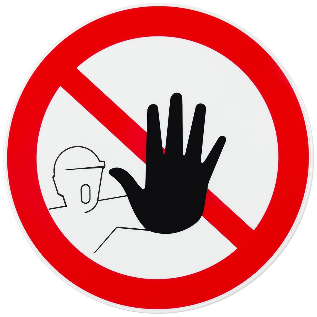 FACOM Warnschild