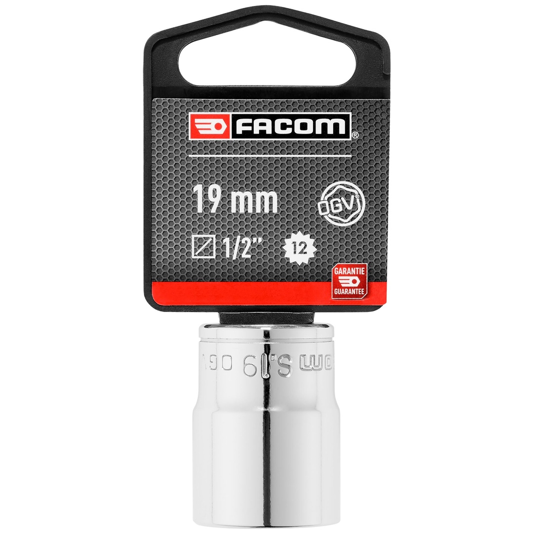 FACOM Steckschlüssel 1/2 12-Kant 19 mm, SB