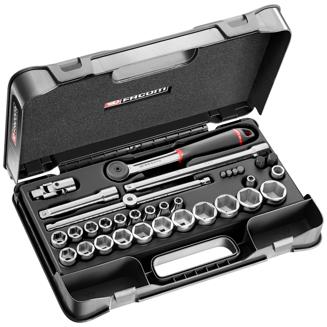 FACOM Steckschlüssel-Set 1/2 S.161B, 33-tl