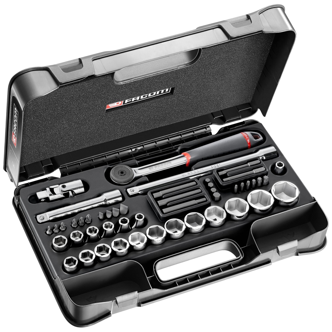 FACOM Steckschlüssel-Set 1/2 S.161B, 48-tl