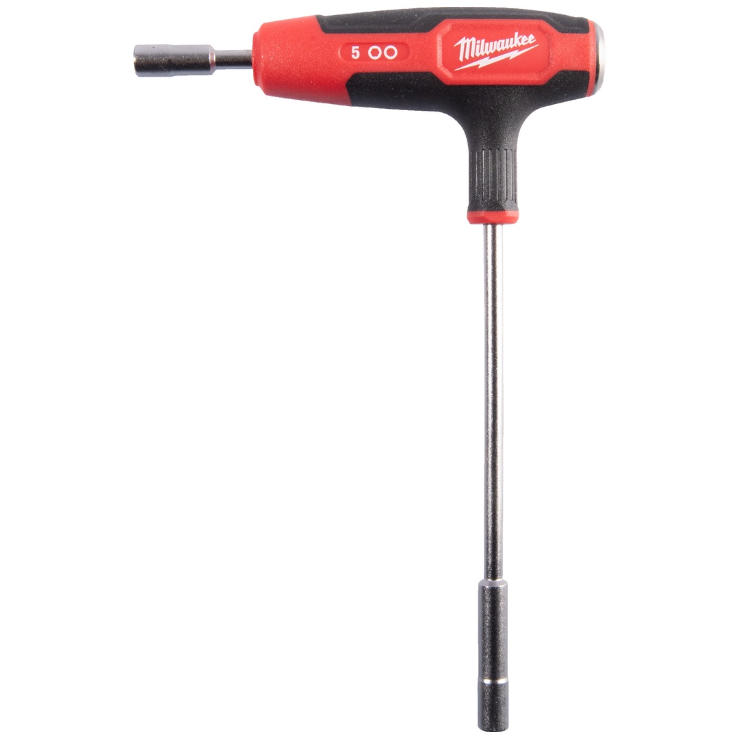 Milwaukee T-Griff Steckschlüssel mit Softgrip-Auflage, 5 mm