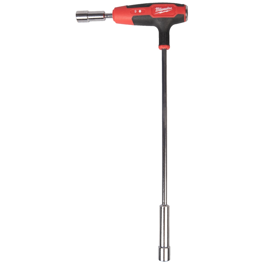 Milwaukee T-Griff Steckschlüssel mit Softgrip-Auflage, 9 mm