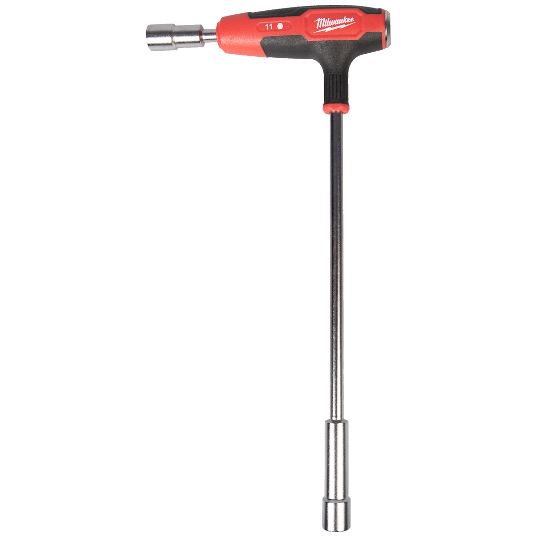 Milwaukee T-Griff Steckschlüssel mit Softgrip-Auflage, 11 mm