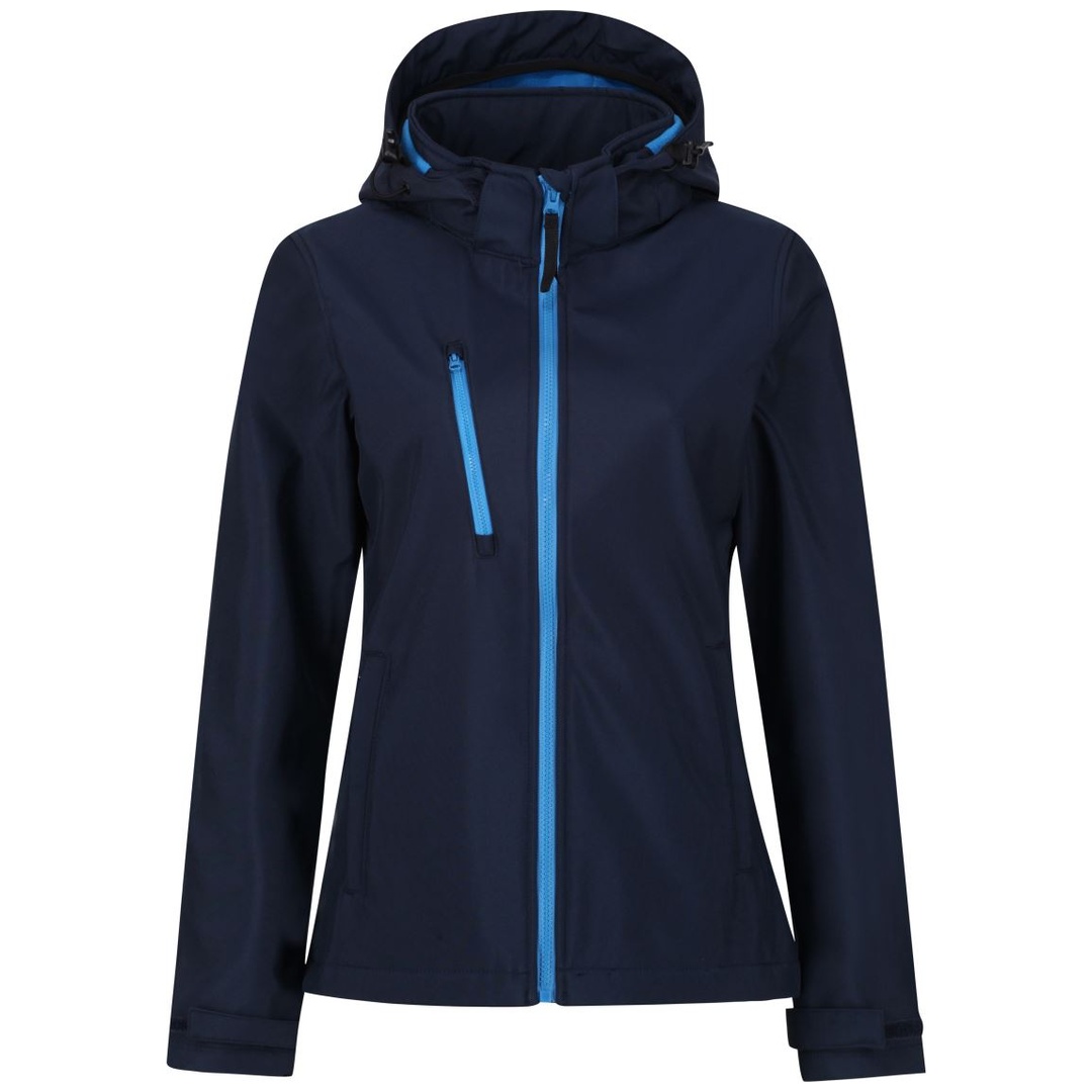Regatta Professional Cotton Classics-36.A702 Damen Softshelljacke Gr. Xl Navy/french Blue