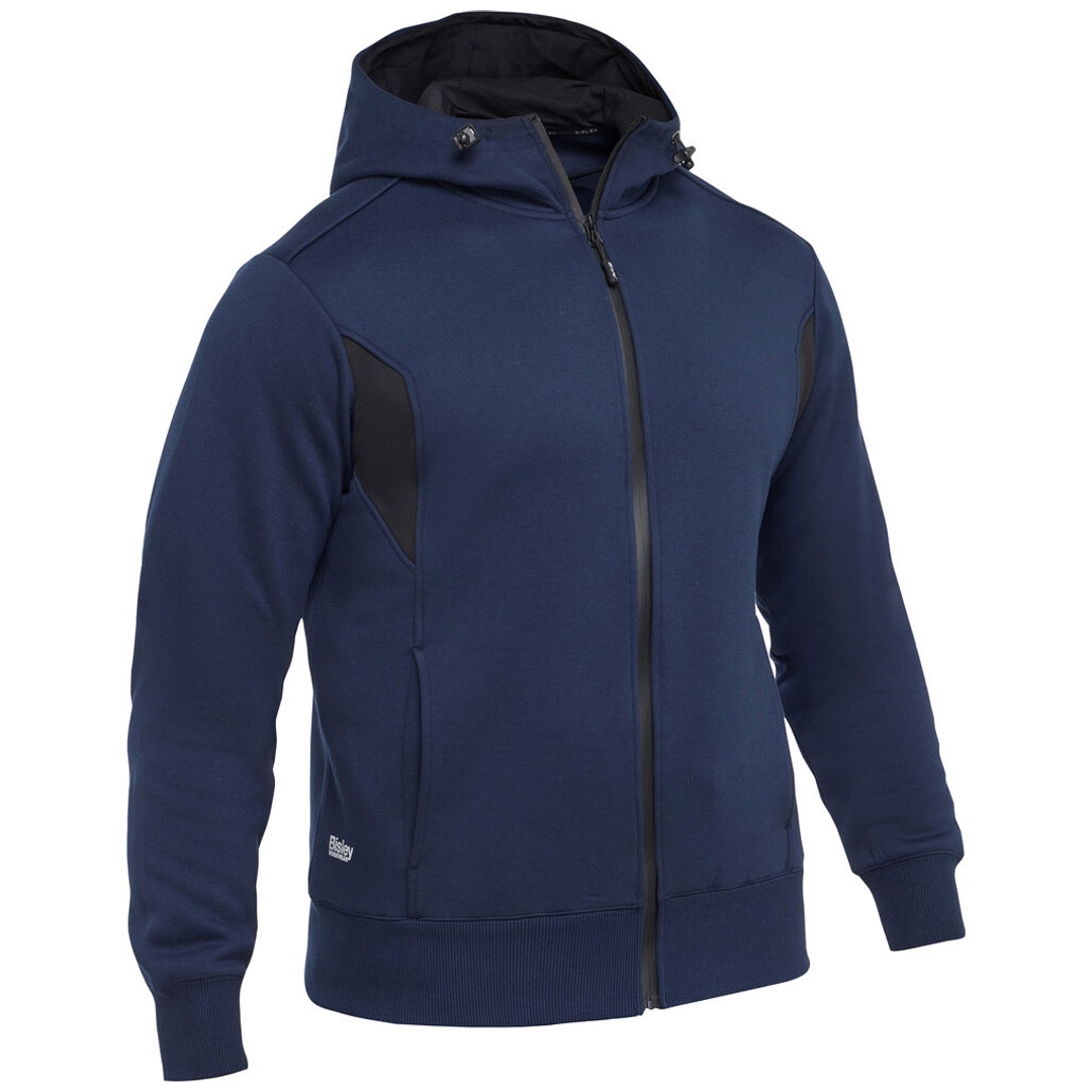 Bisley Workwear Bisley Fleece-Zip-Hoodie RAWSON 264140 Gr. L navy