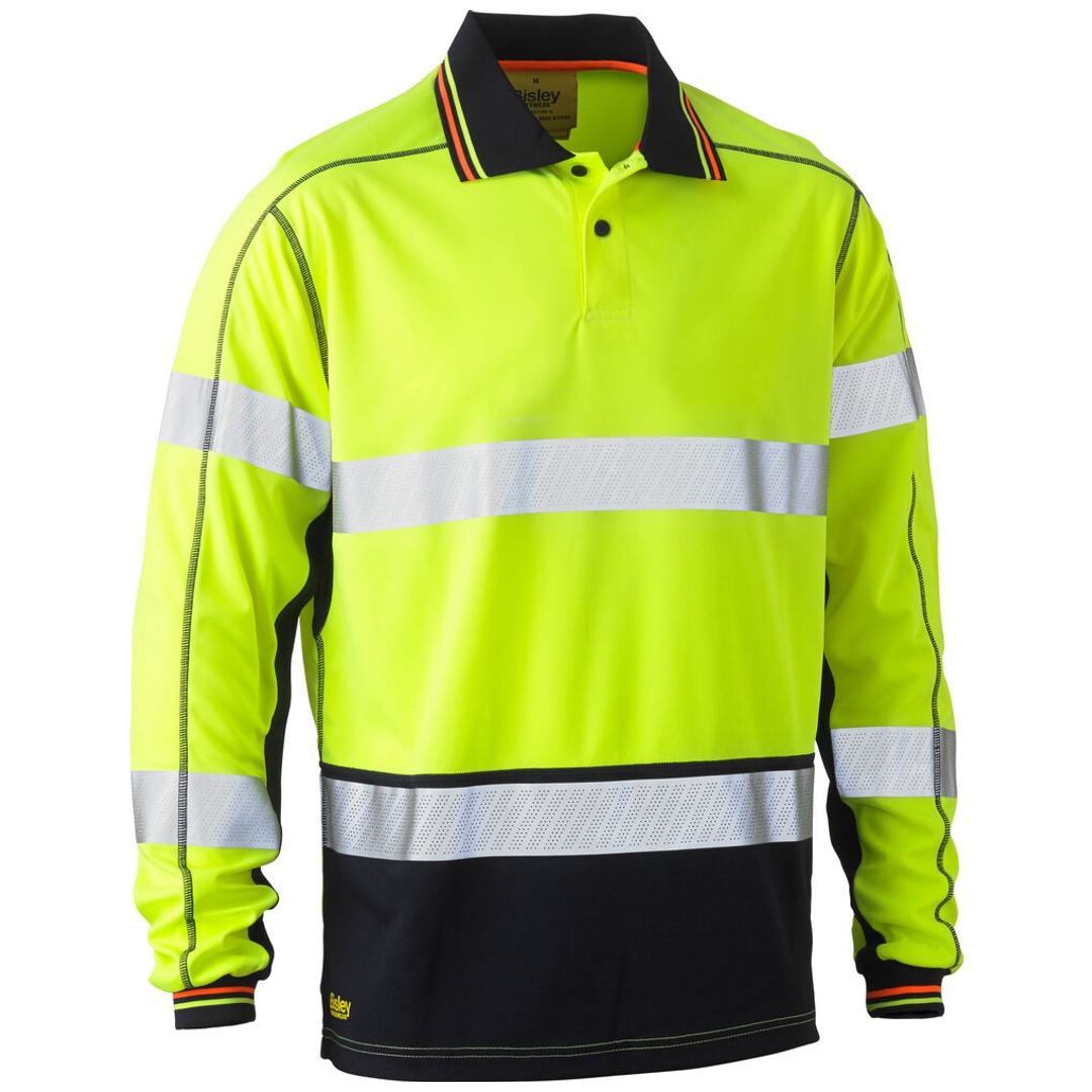 Bisley Workwear Bisley Langarm-Poloshirt BRAIDON 276510 Gr. XL gelb