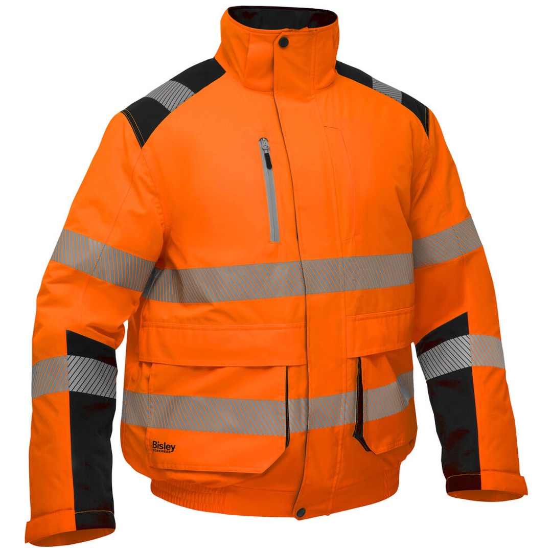 Bisley Workwear Bisley Warnschutz-Arbeitsjacke ERIC 276520 Gr. M orange