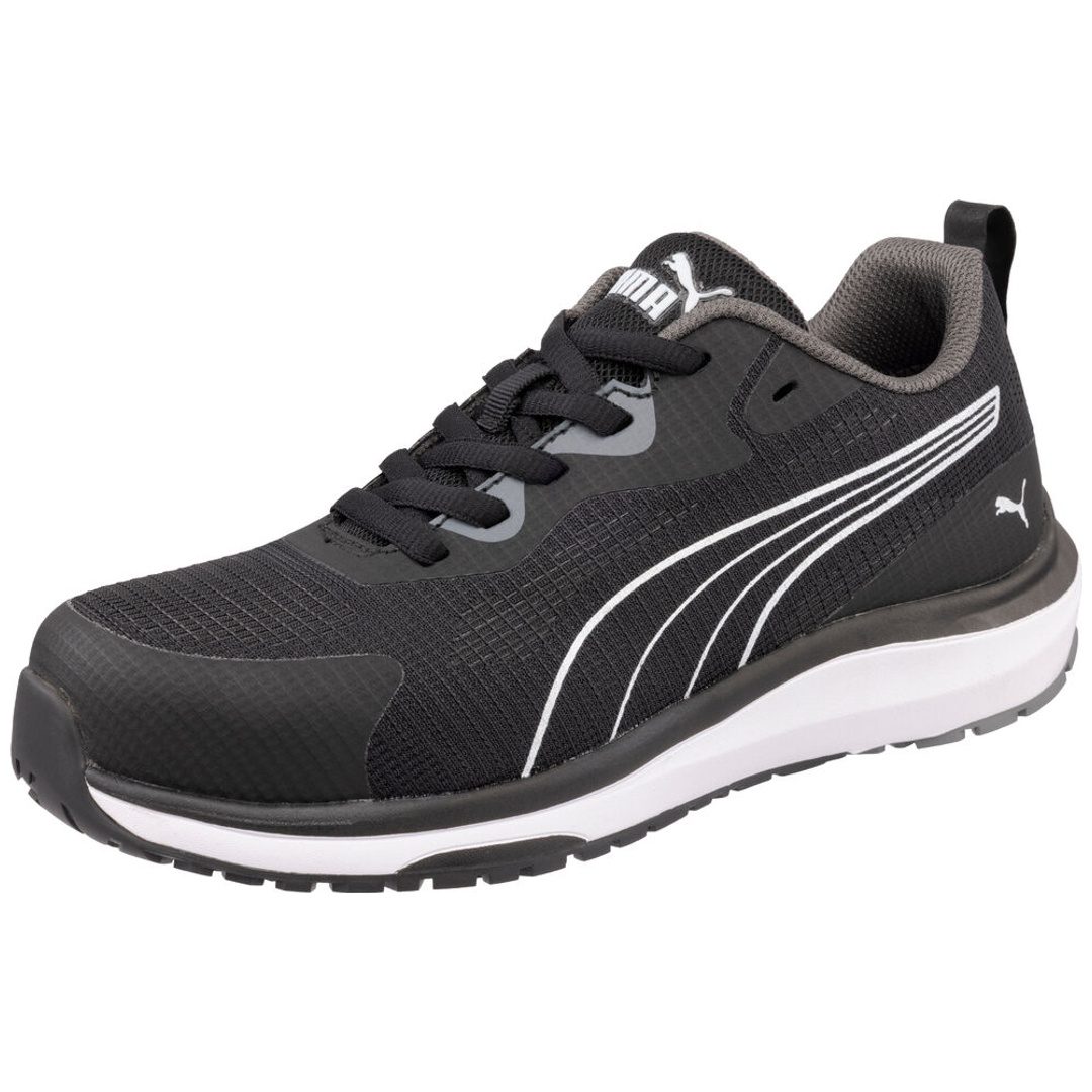 Puma Safety Puma Sicherheitshalbschuh CELERITY KNIT Low S1PS 642960 ESD HRO SR Gr. 41 schwarz/weiß